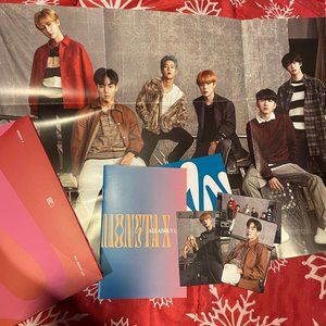 MONSTA X ALL ABOUT LUV ALBUM W/ PHOTOVARDS